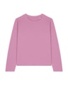 Dames T-shirt Stanley Stella Muser Long Sleeve Bubble Pink